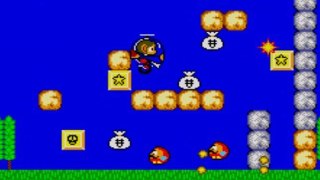 Test de Alex kidd in Miracle World ( Master System )