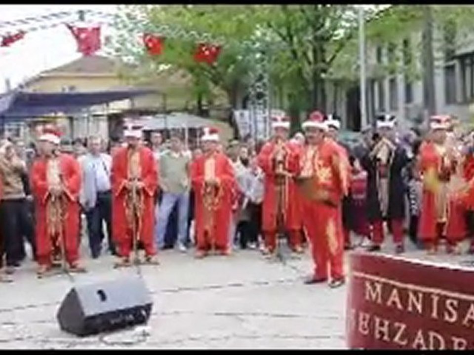 mehter takımı gümüşçay hayrında gösteri yaptı
