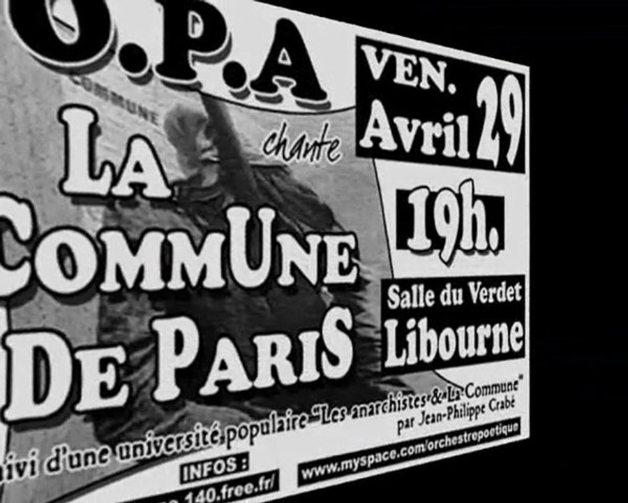 "C'est d'la canaille" - O.P.A chante La Commune  - Impro 2