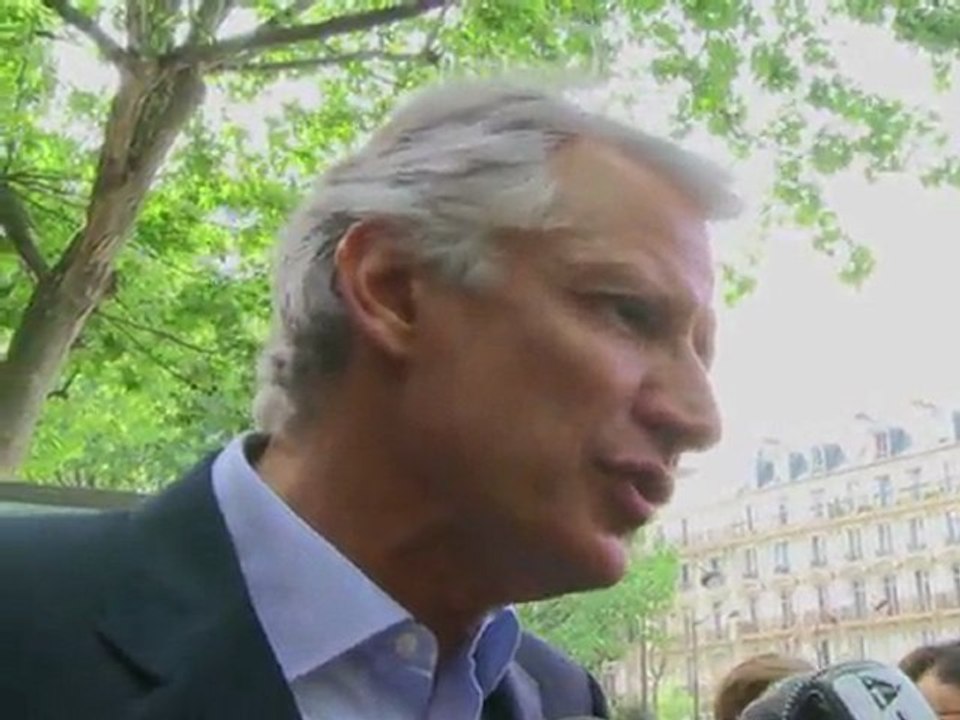 Villepin "serein" à la veille du procès en appel de Clearstream