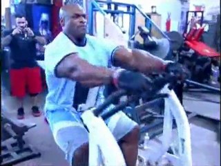 Ronnie Coleman Back Training - Back Workout Olympia Winner