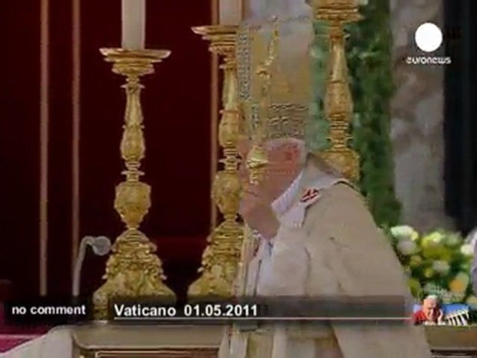 Cérémonie de béatification de Jean-Paul II - no comment