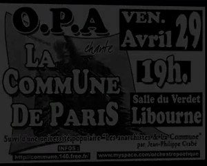 "La semaine sanglante" - O.P.A chante La Commune - Impro 5