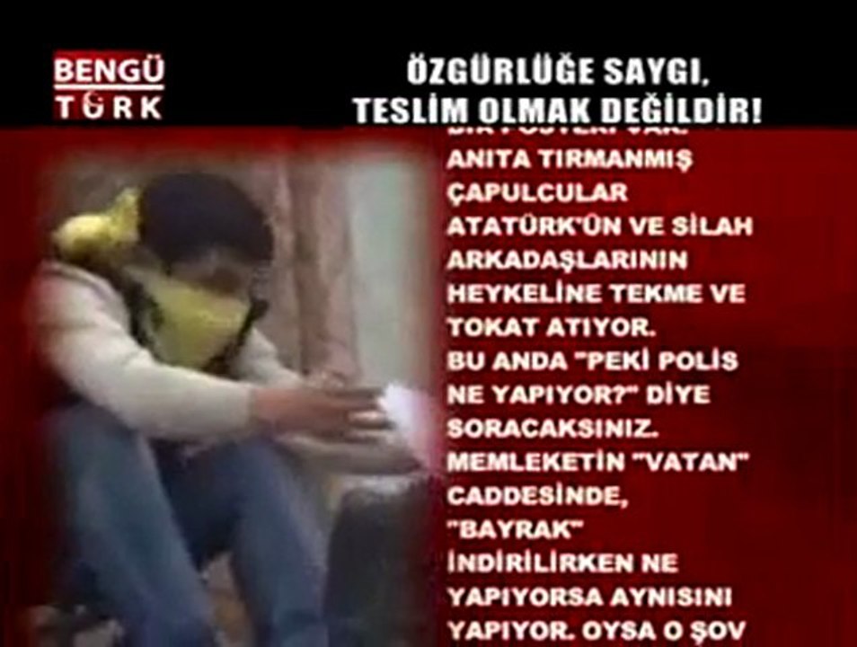 ÖZGÜRLÜĞE SAYGI TESLİM OLMAK DEĞİLDİR