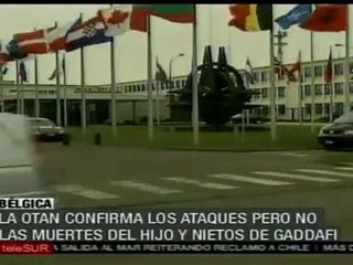 OTAN defiende bombardeo que causó muertes en familia Gaddaf