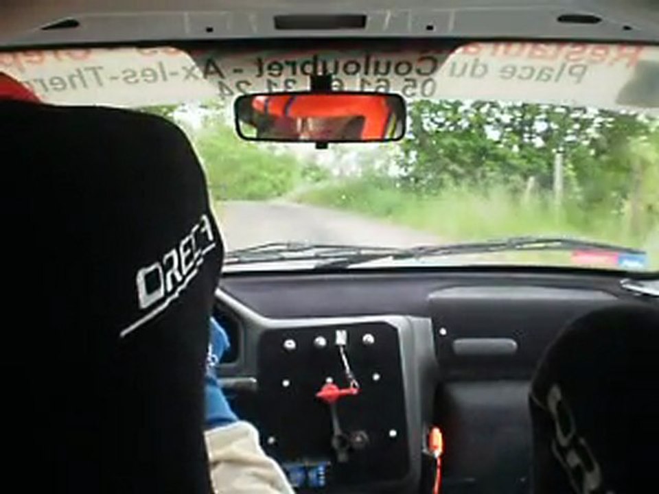 Rallye du Bearn 2011 Es3 Jonathan Gros Rémi Blanco 106 N2