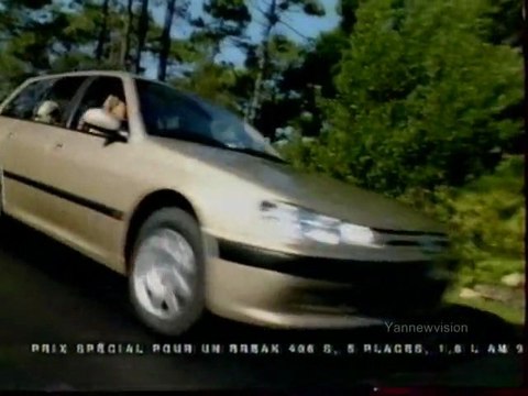 Publicité - 406 break et 806 ( Les journées Peugeot Family ) 1997