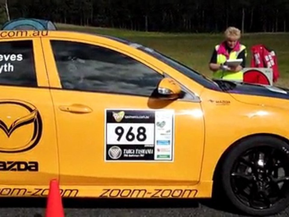 Mazda MPS Turbo Standing Start - Targa Tasmania