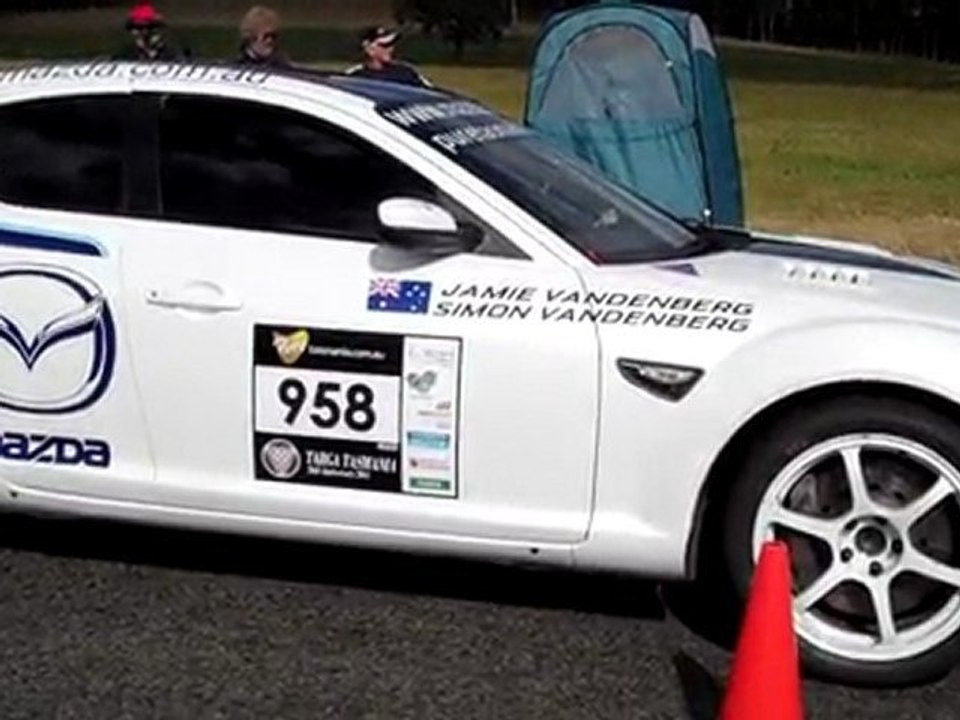 Mazda RX8 SP Standing Start - Targa Tasmania