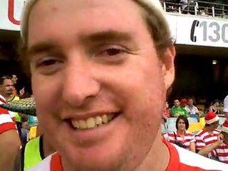 Where's Wally? Fan Interview in Gabba, Brisbane