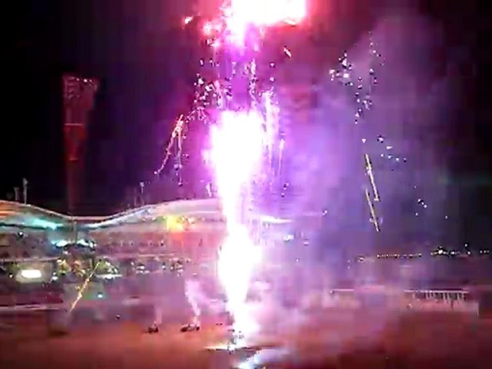 feu d'artifice easter show