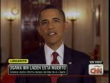 Obama confirma muerte de Osama Bin Laden