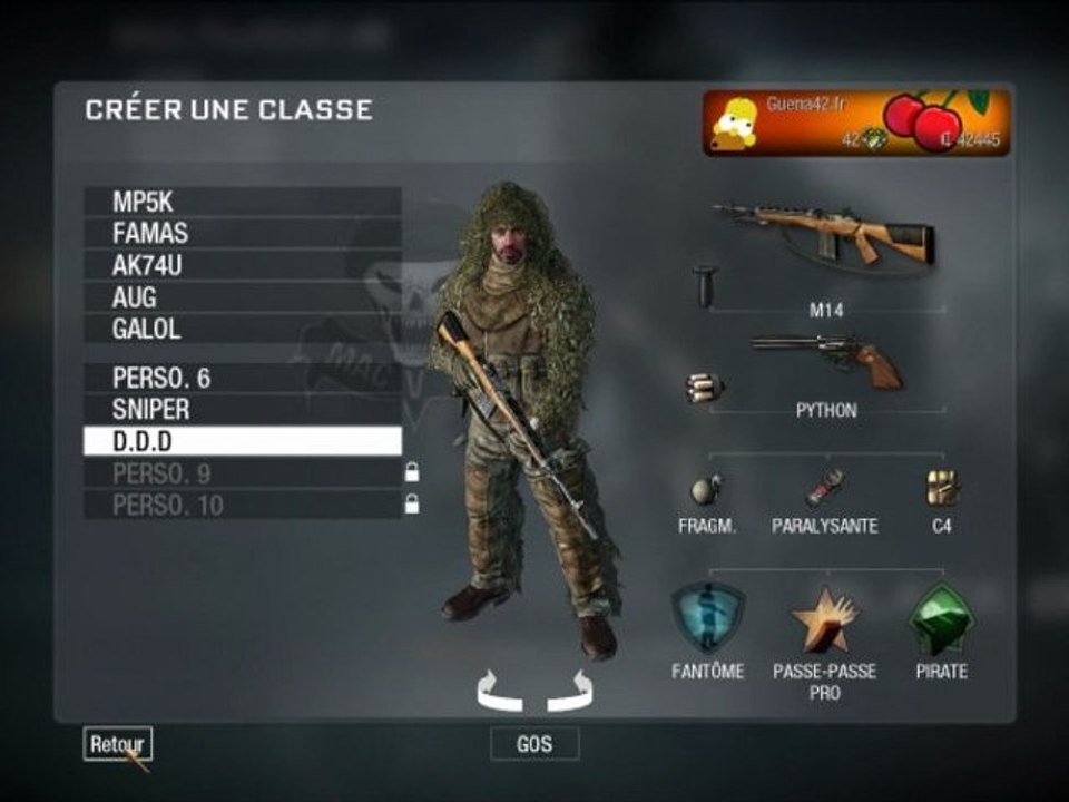 D.D.D -Call of duty: black ops M14