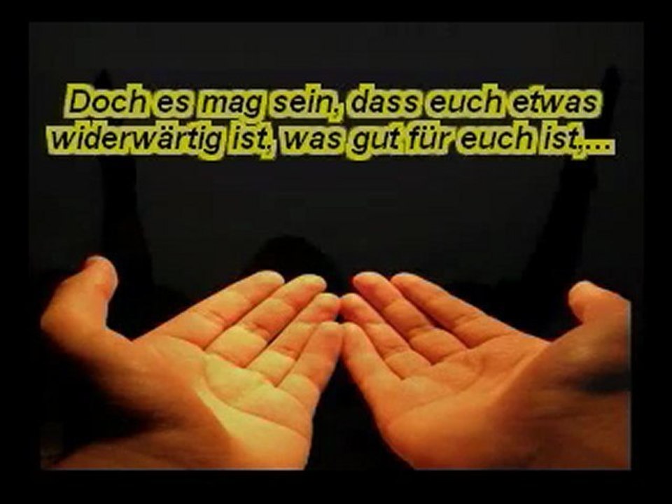 -VERLİERE NİEMALS DİE HOFFNUNG AUF ALLAH-