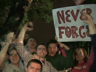Celebrations outside White House after bin Laden death