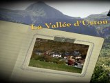 VISITE DE LA COMMUNE D'USTOU en ARIEGE 09 dans le HAUT COUSERANS