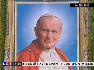 Les moments forts de la béatification de Jean-Paul II