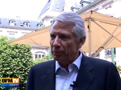 L’avenir politique de D. de Villepin en question