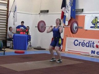 Alexandra épaulé-jeté 80kg