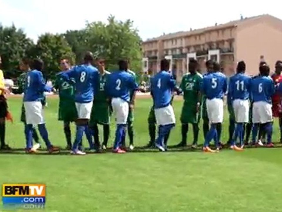 Quotas : les jeunes footballeurs indignés