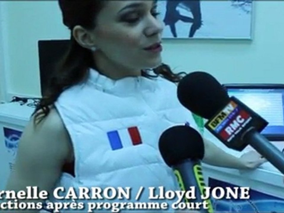 Réactions Nathalie PECHALAT Short Dance Moscou 2011