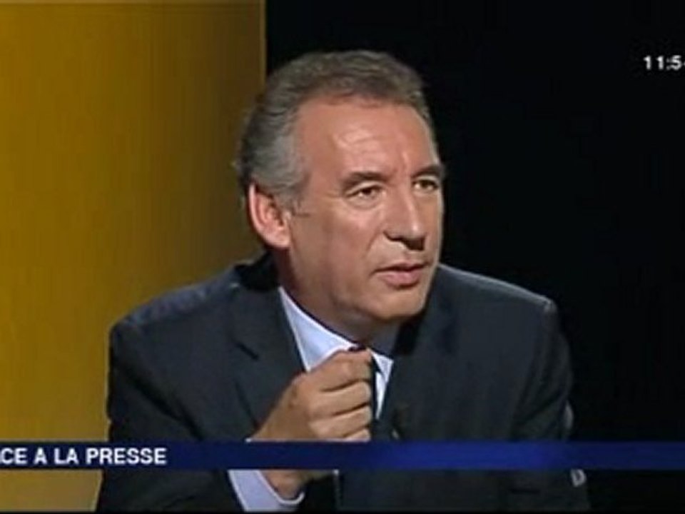 François Bayrou - la voix est libre - Aquitaine