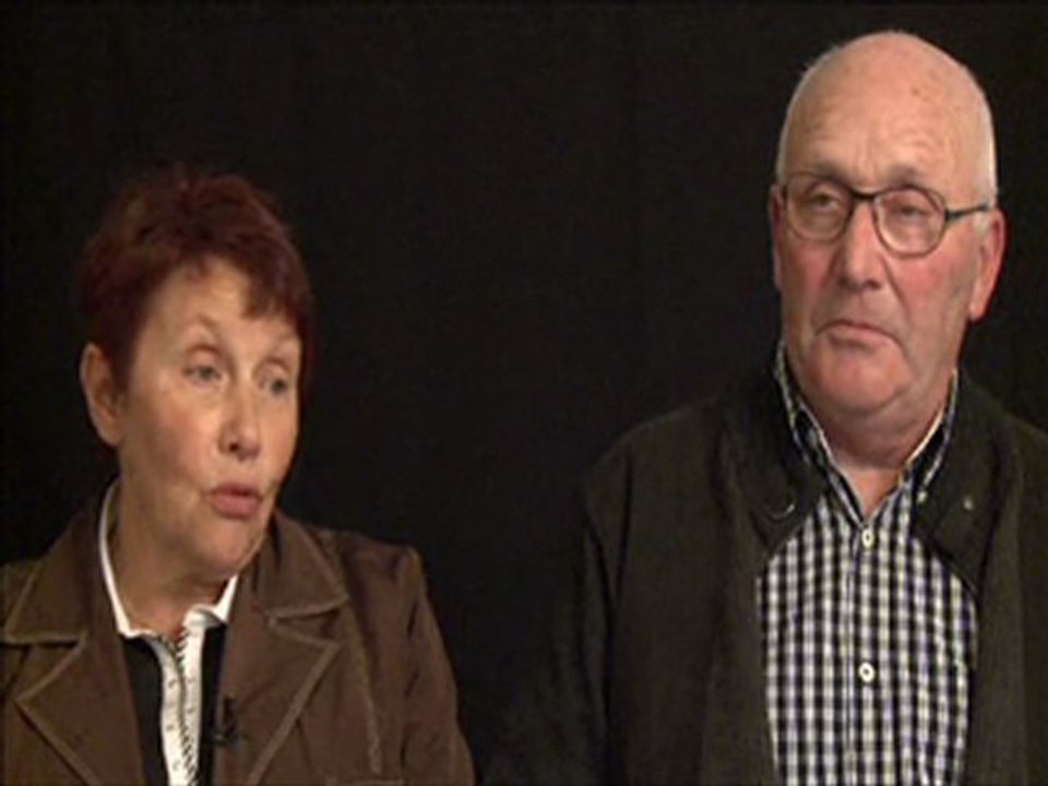 M et Mme Loizeau, parents de Guillaume, agriculteur victimes des pesticides