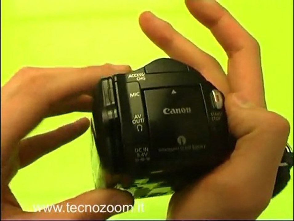 Canon HF10 funzionalita'