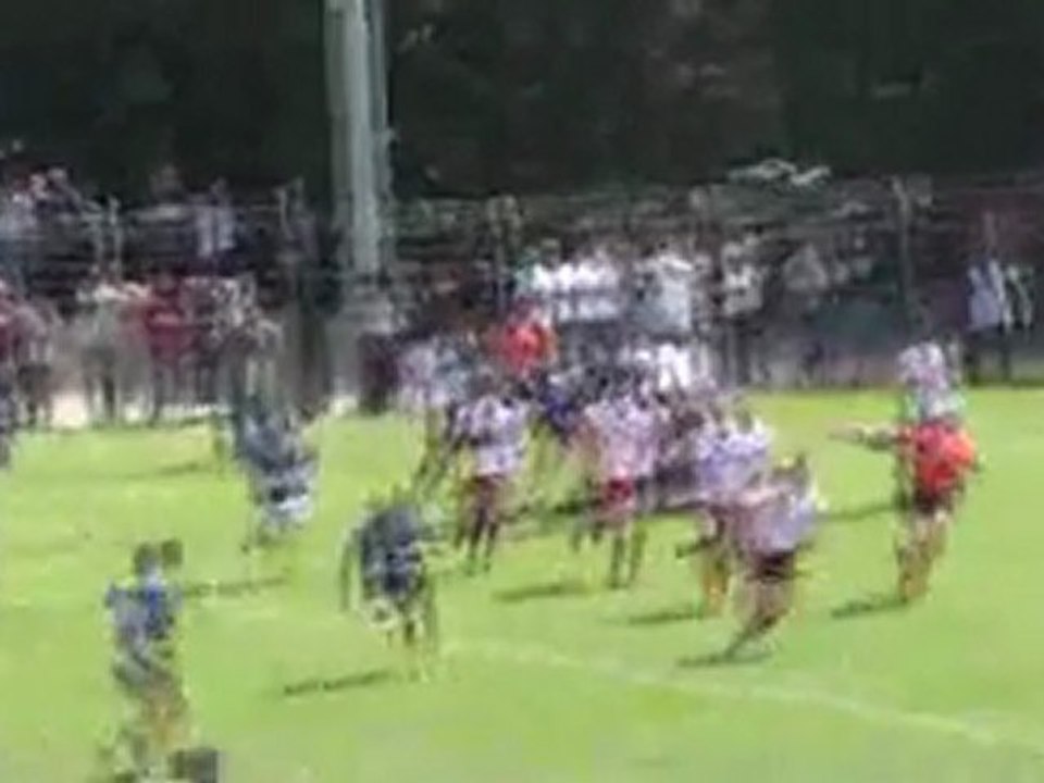 l'égalisation à 6à 6 /finale championnat languedoc honneur rcpo/ Gruissan 1er mai 2011