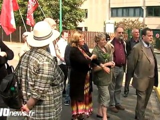 Polémique rond point Jean-Paul II à Osny