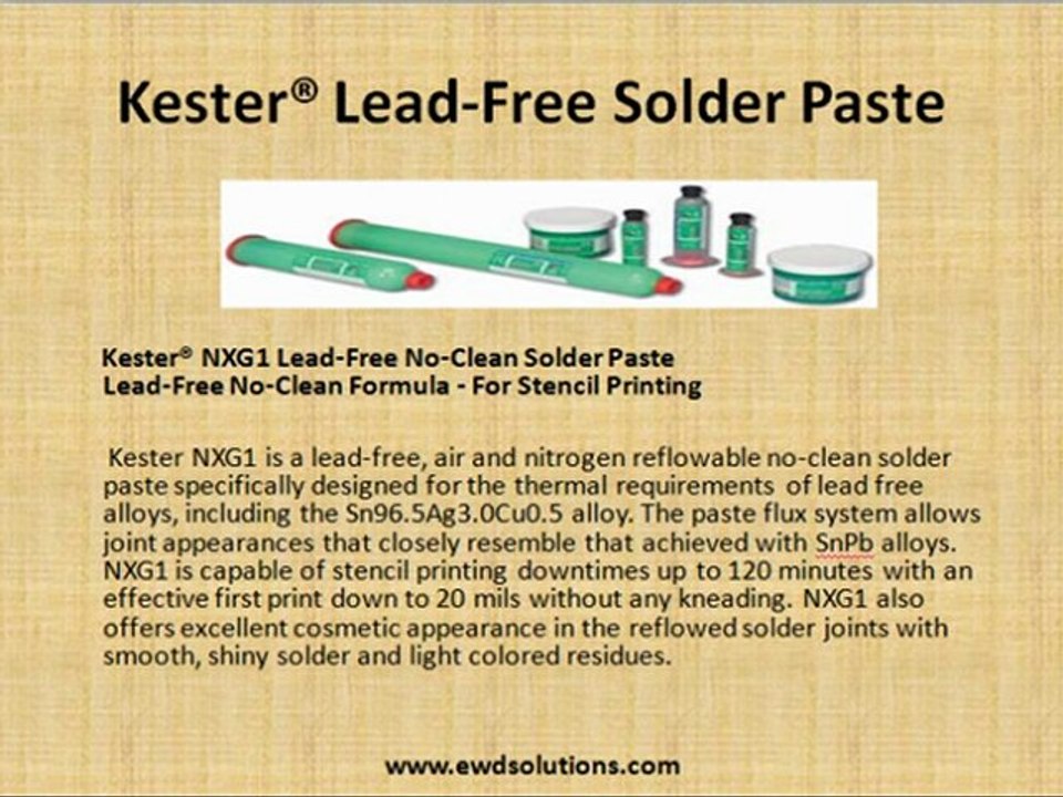 Kester Solder Paste
