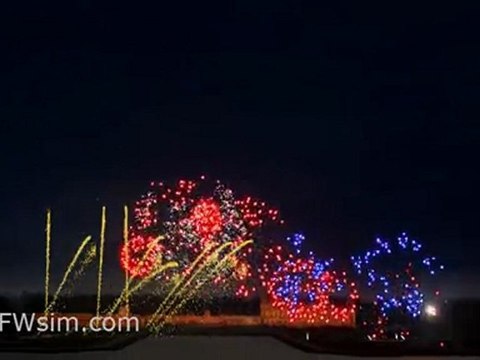 Concours de feux d'artifices de Chantilly 2011 ( Piotr S.)