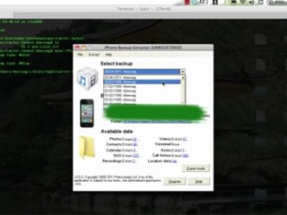 Récupérer le fichier de Géolocalisation iPhone
