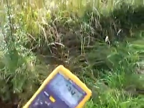 Effet sous les lignes THT 400 000 volts