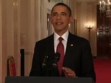 Barak Obama speak about Bin Laden (5/1/11)