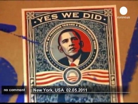 New York célèbre la mort d'Oussama Ben Laden - no comment