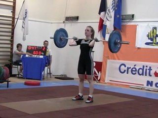 Marine épaulé-jeté 60kg