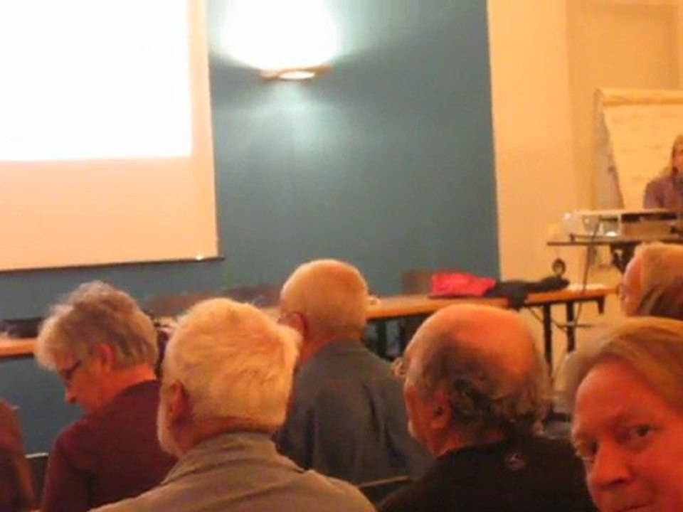 Conférence gaz d'argile dit de schiste à Antibes (F-06)