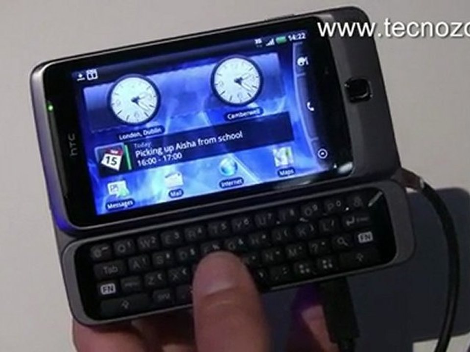 HTC Desire Z: video anteprima smartphone Android