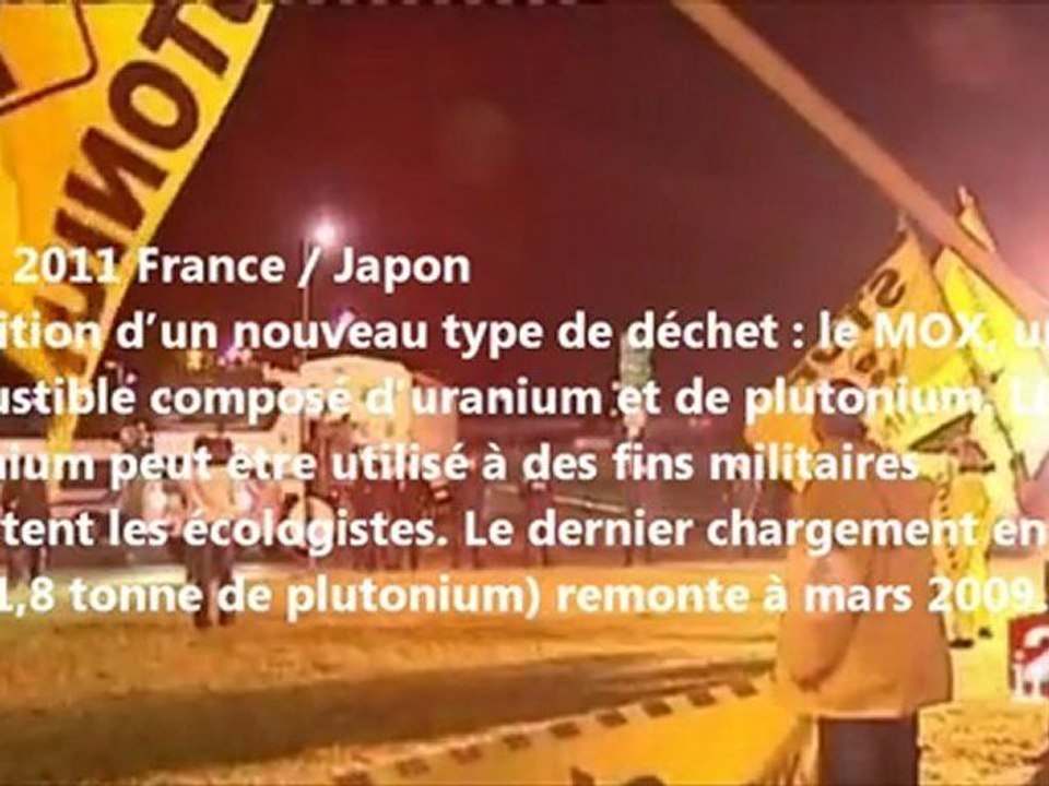 Nucléaire - Historique France Japon - part 3 - Projection plein air du 20 avril 2011 à Toulouse
