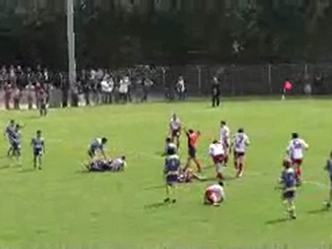 la blessure de Fabien championnat Languedoc honneur 2011