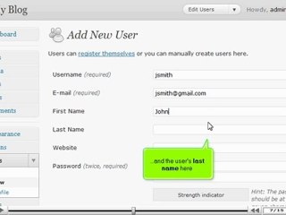 Managing users in WordPress by VodaHost.com web hosting