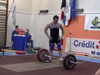 Steven épaulé-jeté 125kg