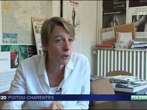 Ségolène Royal -Pass contraception accepté dans les lycées en Poitou-Charentes à la rentrée 2011 2012 Intervention de Martine Daoust , Françoise Mesnard et Ségolène Royal - reportage fr3 P-C (JT 19-20 - 02-05-2011)