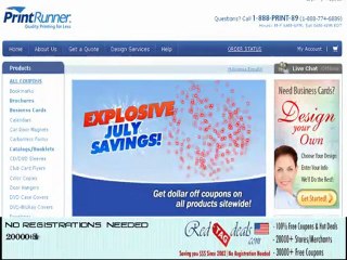 Print Runner Discount Coupons - Redtagdeals