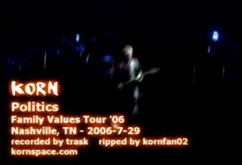 KoRn Politics Live