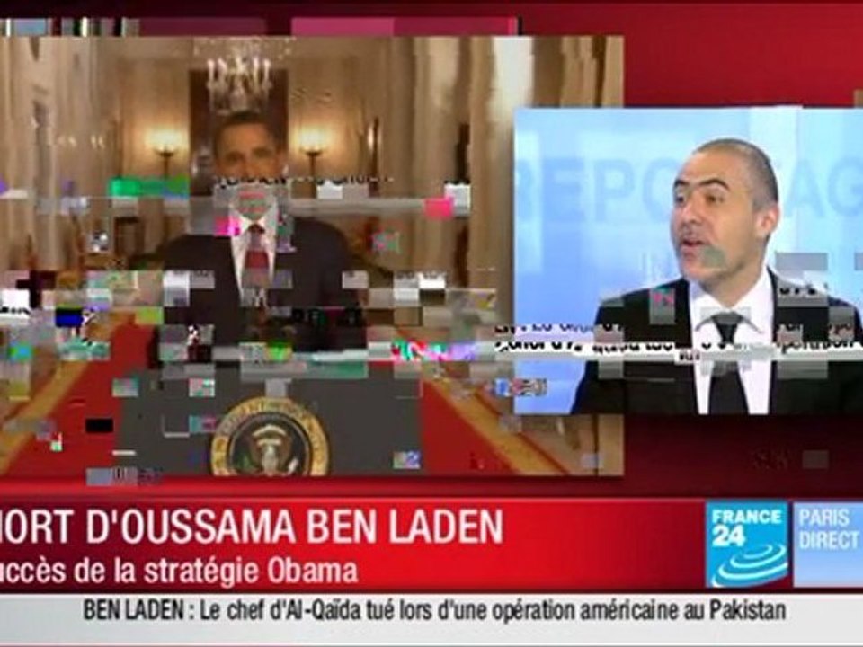 France 24 - Mort Ben Laden - Durpaire
