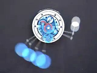 Sculpture Mécanique " Craz'y " Création Roland Krampl Suisse