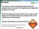 HCG Diet- FAQ about HCG Diet - HCG Drops tips