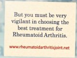 Tips for Rheumatoid Arthritis Symptoms and its Treatment